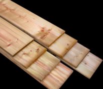 Geschaafde plank in geïmpregneerd hout 15 x 95 x 3000 mm