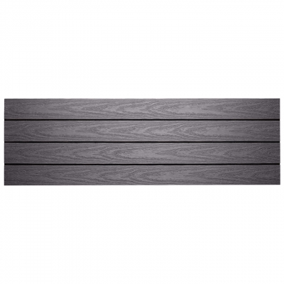 Terrastegel in houtcomposiet 30 x 90 cm - Dark grey