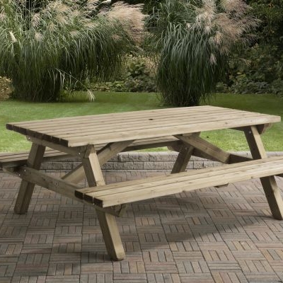 Table picnic 160 x 200 cm - 45 mm