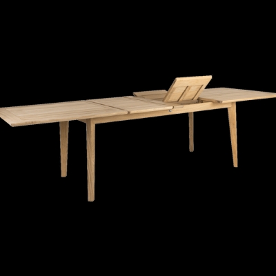 Extendable table 76 x 103 x 200/288 cm