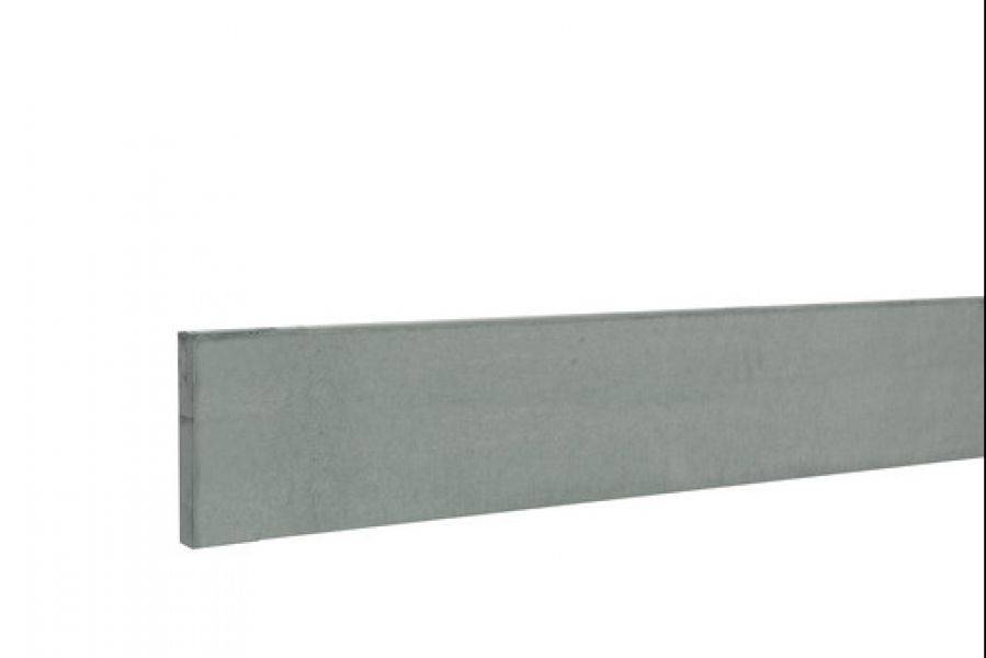 Plaque en béton gris clair 35 x 250 x 2240 mm