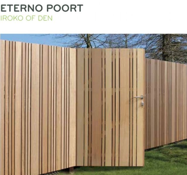 Porte Torino en bois impregné 178 x 100 cm