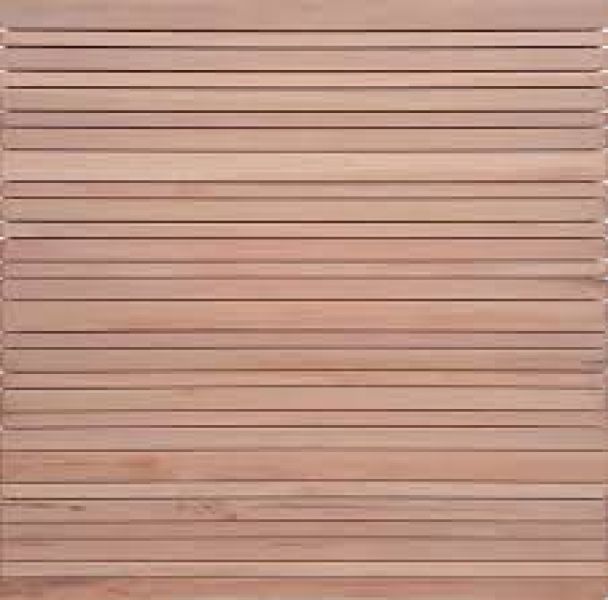 Panneau Trend en bois tropical 180 x 180 cm