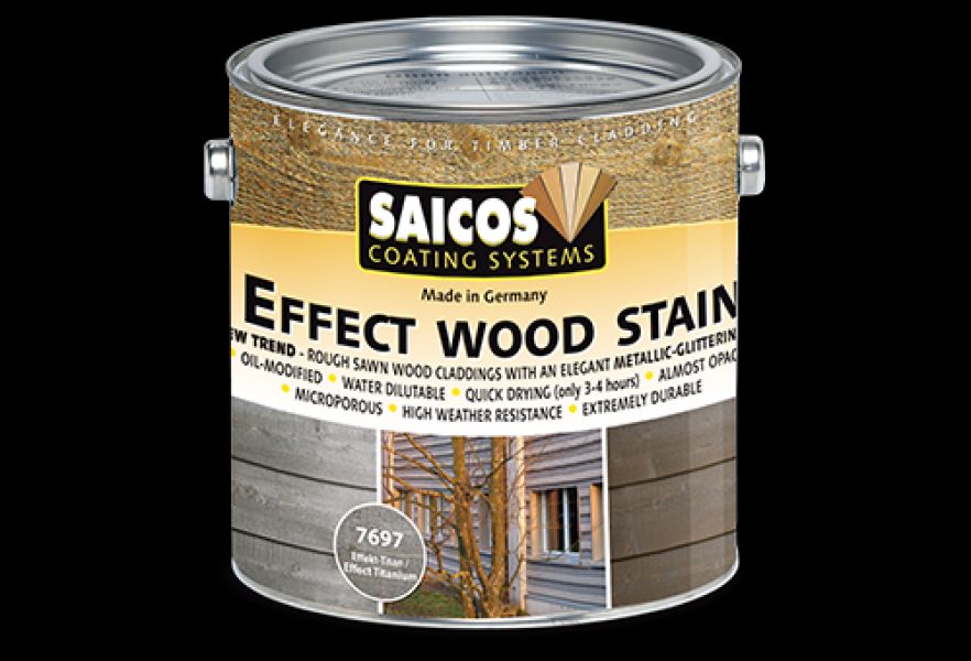 Saicos - Effect Wood Stain - 2,5l - Effect Titanium