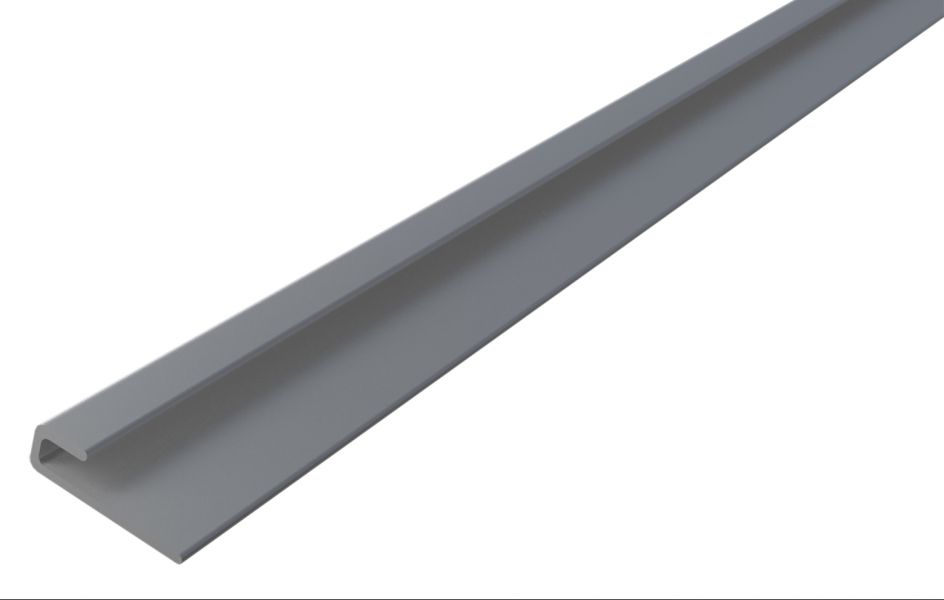 Profil de départ en aluminium pour weo Classic gardenwall - Longueur : 3m