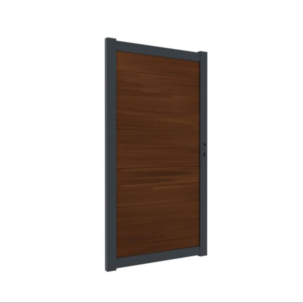 Washington Premium deur inclusief hang- en sluitwerk 180 x 120 cm - Ipé