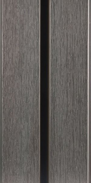 WEO Modern 2 gardenwall planchet 33 x 170 x 2900 mm - Dark grey