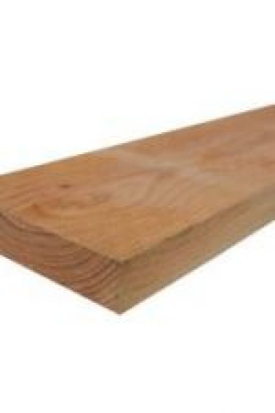 Douglas plank fijn bezaagd 40 x 230 x 4250 mm